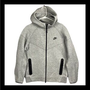 Nike Sportswear Tech Fleece Windrunner Hoodie Men’s Large Grey FB7921-063